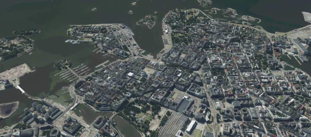 6 - Helsinki 3D Mesh Model 1